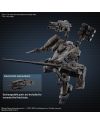 ARMORED CORE VI - RaD CC-2000 Orbiter Nightfall - Model Kit - vue de profil