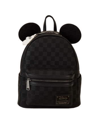 DISNEY - Mickey "Ear Evergreen" - Mini Sac à Dos LoungeFly - vue principale