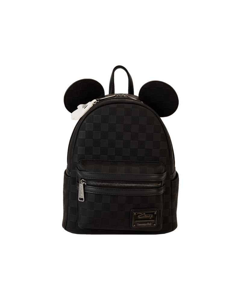 DISNEY - Mickey "Ear Evergreen" - Mini Sac à Dos LoungeFly - vue principale