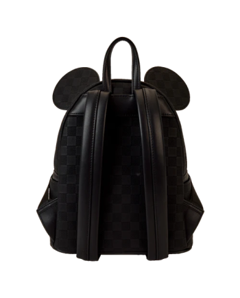 DISNEY - Mickey "Ear Evergreen" - Mini Sac à Dos LoungeFly - vue de profil