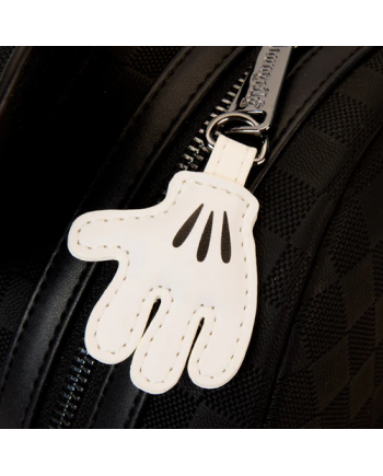 DISNEY - Mickey "Ear Evergreen" - Mini Sac à Dos LoungeFly - vue de dos