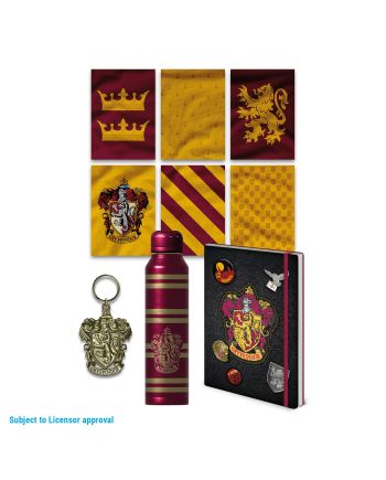 HARRY POTTER - Colourful Crest Gryffondor - Coffret Cadeau premium - vue de dos
