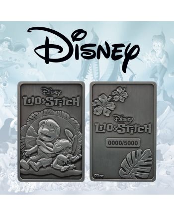 LILO & STITCH - Lingot en Métal - Limited Edition - vue de face