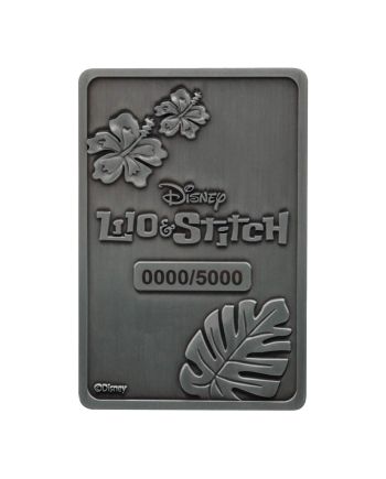LILO & STITCH - Lingot en Métal - Limited Edition - vue de dos