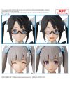 30MS - Option Hair style & face parts set (Yuika/Mitsumine) -Model Kit - vue de face