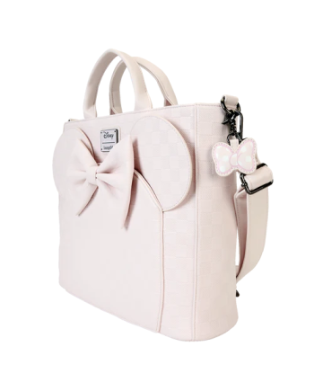 DISNEY - Minnie "Ear Evergreen" - Convertible Tote Bag LoungeFly - vue de face