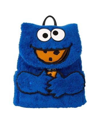 SESAME STREET - Cookie Monster - Mini Sac à Dos LoungeFly - vue principale
