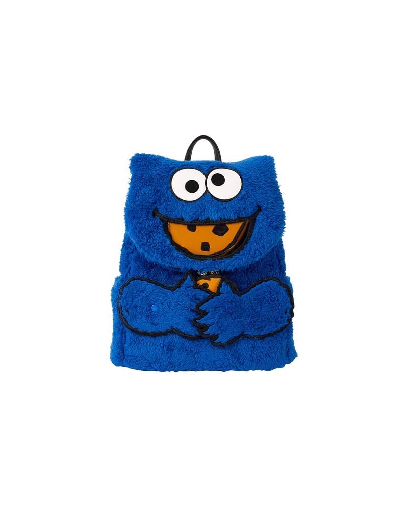 SESAME STREET - Cookie Monster - Mini Sac à Dos LoungeFly - vue principale