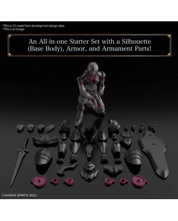 30MF - Rosan Knight - Model Kit - vue de face