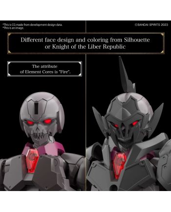 30MF - Rosan Knight - Model Kit - vue de profil