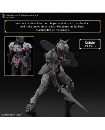 30MF - Rosan Knight - Model Kit - vue de detail