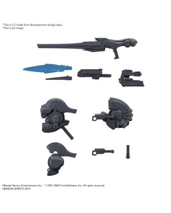 ARMORED CORE VI - 30MM Option Parts Set Weapon Set 01 - Model Kit - vue de face