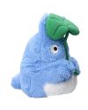 MON VOISIN TOTORO - Totoro Bleu avec feuille - Peluche Nakayoshi - vue de face