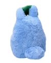 MON VOISIN TOTORO - Totoro Bleu avec feuille - Peluche Nakayoshi - vue de profil