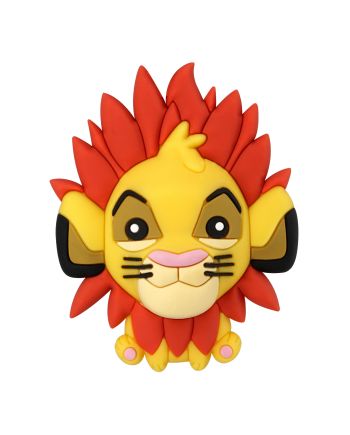 LE ROI LION - Simba - Aimant à collectionner en mousse 3D - vue principale