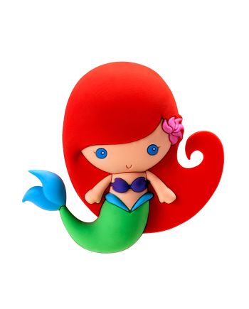 LA PETITE SIRENE - Ariel - Aimant à collectionner en mousse 3D - vue principale