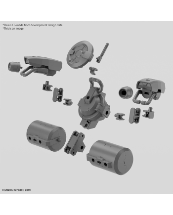 30MM - Customize Weapons (Heavy Weapon 2) - Model Kit - vue de dos
