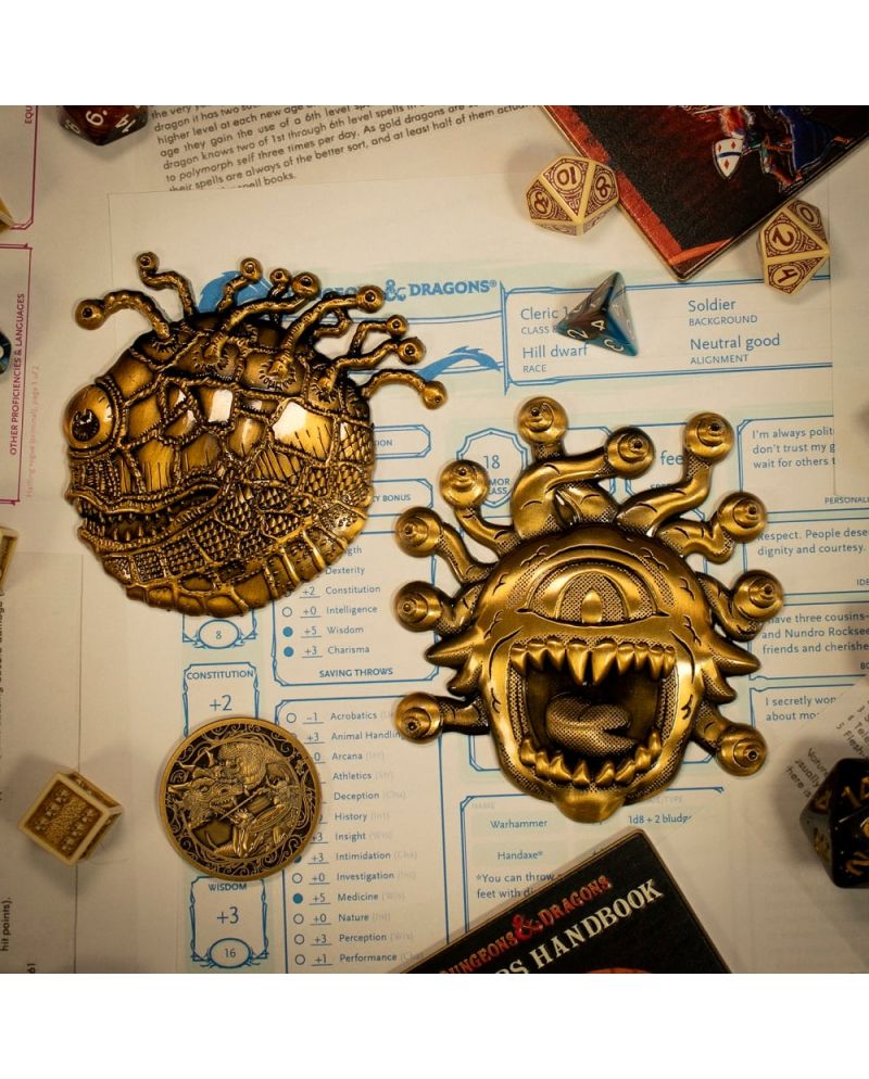 DONJONS & DRAGONS - 50th - Set de 2 Médaillons Edition Limitée - vue principale