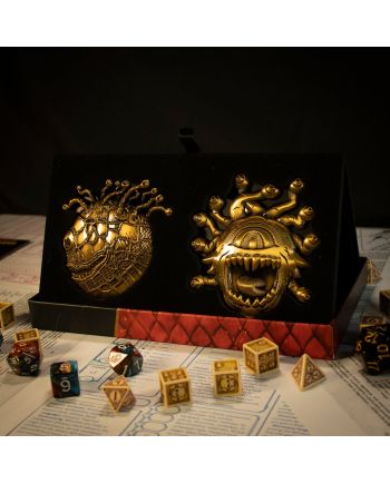 DONJONS & DRAGONS - 50th - Set de 2 Médaillons Edition Limitée - vue de profil