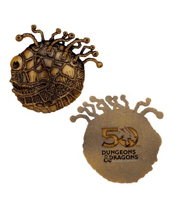 DONJONS & DRAGONS - 50th - Set de 2 Médaillons Edition Limitée - vue de dos