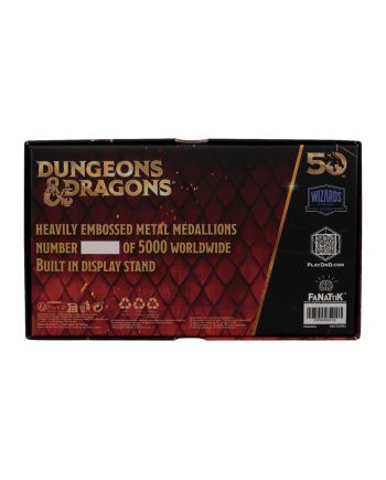 DONJONS & DRAGONS - 50th - Set de 2 Médaillons Edition Limitée - vue du packaging