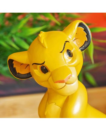 DISNEY - Simba - Tirelire - 17cm - vue de profil