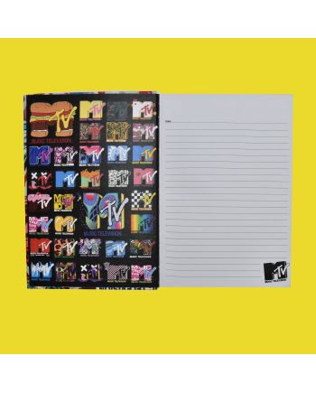 MTV - Notebook A5 Premium - vue de face