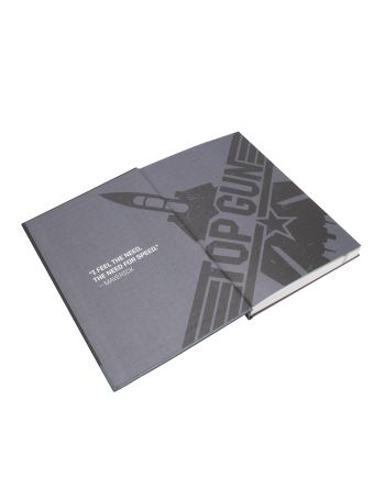 TOP GUN - Notebook A5 Premium - vue de face