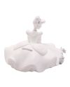 DISNEY - 'White&Silver' - Cendrillon - Tirelire - 14cm - vue de profil