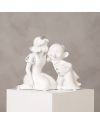 DISNEY - 'White&Silver' - Blanche-Neige & Simplet - Tirelire - 17cm - vue principale