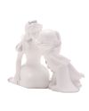 DISNEY - 'White&Silver' - Blanche-Neige & Simplet - Tirelire - 17cm - vue de dos