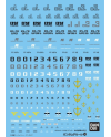 GUNDAM - GUNDAM DECAL 30 - HGUC Multiuse Earth Federation 1 - vue de face