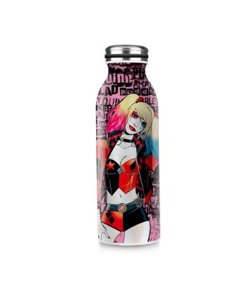 DC COMICS - Bouteille en Acier Inoxydable 500ml - Harley Quinn - vue principale