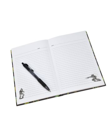 TORTUES NINJA - Notebook A5 Premium - vue de profil