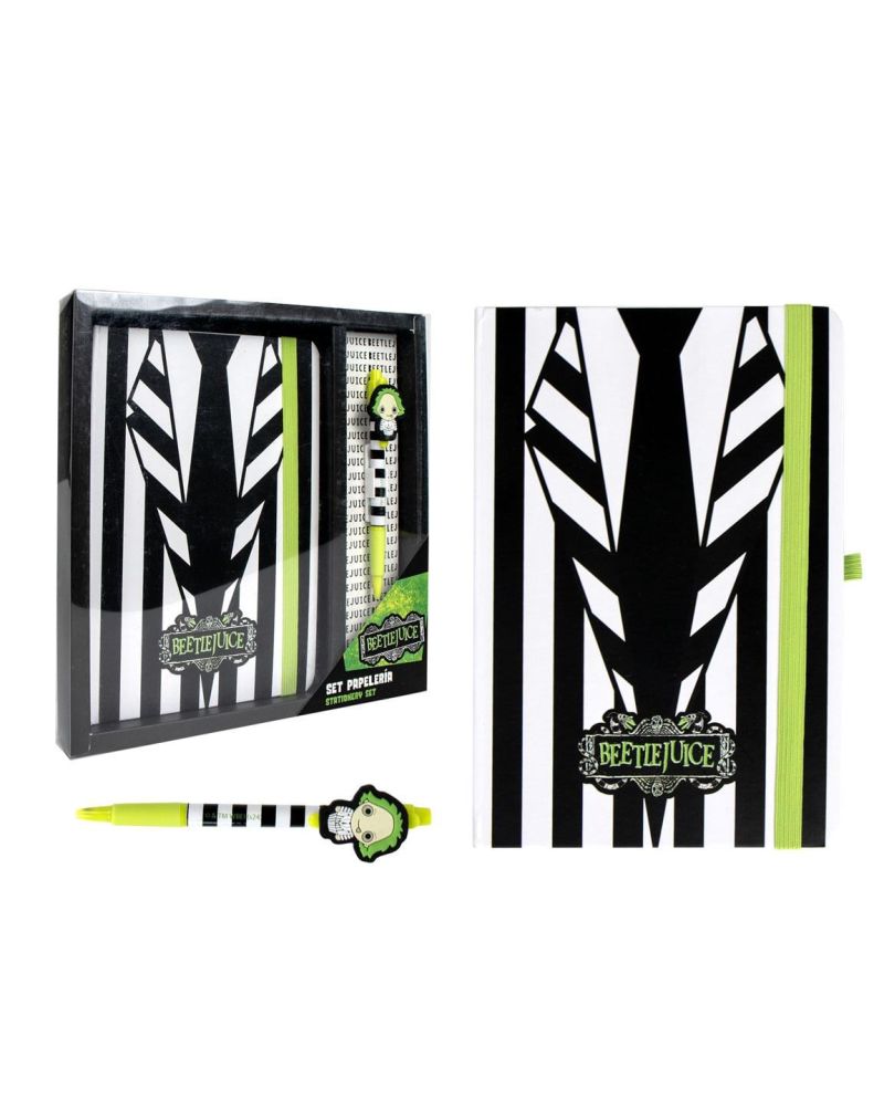 BEETLEJUICE - Pack Premium Notebook A5 + Stylo-Bille - vue principale
