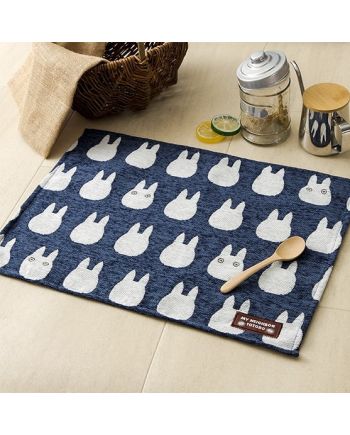 MON VOISIN TOTORO - Totoro Blanc - Dessous de Table 33x48cm - vue de face