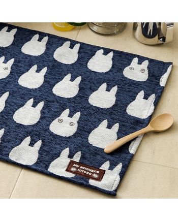 MON VOISIN TOTORO - Totoro Blanc - Dessous de Table 33x48cm - vue de profil