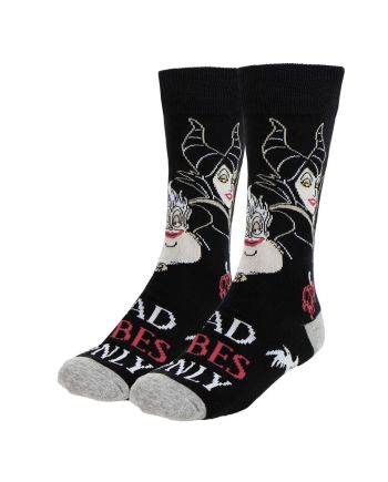 DISNEY VILLAINS - Pack de 3 Paires de Chaussettes (Taille 36-43) - vue de detail