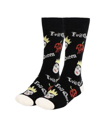 DISNEY VILLAINS - Pack de 3 Paires de Chaussettes (Taille 36-43) - vue du packaging
