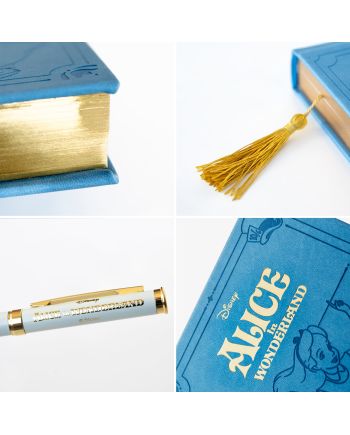 ALICE - Gift Box Notebook Premium A5 + Stylo-Bille - vue de profil