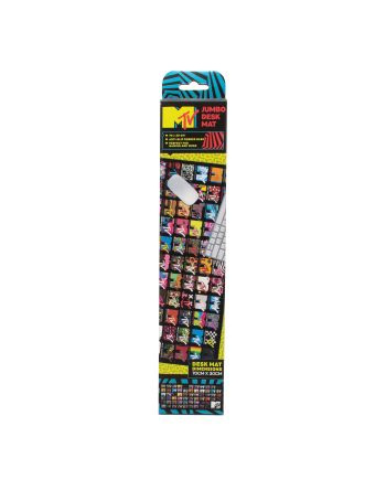 MTV - Tapis de Bureau - 70x30cm - vue de face