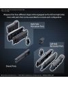 30MM - Option parts set Armored Core VI Weapon set 02 - Model Kit - vue de dos