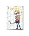 HARRY POTTER - Luna Lovegood - Carte de Voeux avec Pin's - vue principale