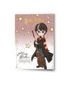 HARRY POTTER - Harry - Carte de Voeux avec Pin's - vue principale
