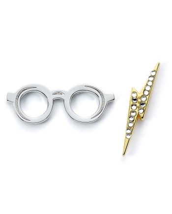 HARRY POTTER - Harry - Carte de Voeux avec Pin's - vue de face