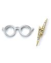 HARRY POTTER - Harry - Carte de Voeux avec Pin's - vue de face