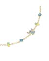 STITCH - Fleurs & Ananas - Bracelet - vue de profil
