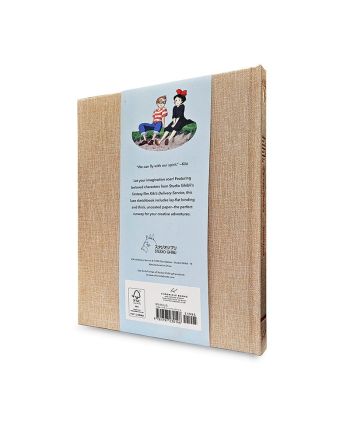 KIKI LA PETITE SORCIERE - Kiki - Carnet de Croquis Toilé - vue de profil