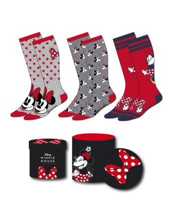 MINNIE - Pack de 3 Paires de Chaussettes (Taille 36-43) - vue principale