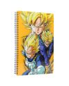 DRAGON BALL Z - Yellow - Notebook Effet Lenticulaire 3D - vue de face